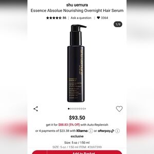 Shu Uemura essence absolue